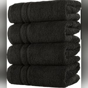 4-Piece Turkish Hand Towels Set, 100%  Cotton Premium